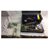Palano Tool Box with Tools & 2 Storage Bens