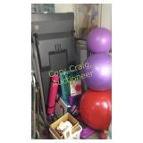 Treadmill and misc Exercise Equipment Basement