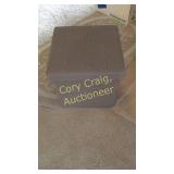 Fold Up Foot Stool With Storage IN THE FRONT ROOM