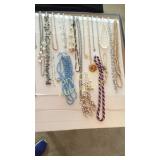 Large group of Costume Necklaces Front Room