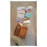 Handkerchiefs Circa 1909-1977 With Wood Box IN