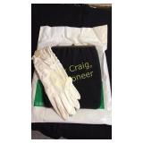 Vintage Handbag and white silk gloves Front Room