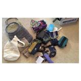 Lot of misc purses and coin purses Front Room