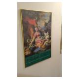 Posters in Professional Frames Cloth Wall Art