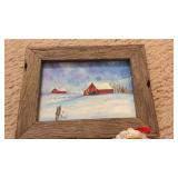 Original Art by Ruth Dozier Hallway