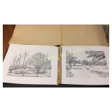 Original Art by Ruth Dozier Hallway