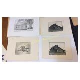 Original Art by Ruth Dozier Hallway Plate Press