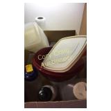 Box of misc tupperware Kitchen