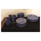 Pfaltzgraff Dinner Set Blue Kitchen