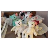Lot of Ty Beanie Bears 2000, Collectors and more