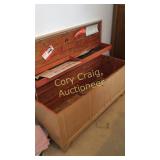 Lane Blonde Cedar Chest from 1955 Office