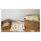 2 Boxes Baby Receiving Blankets Office