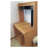 Computer Desk 20" Deep, 31 1/2 wide 55" tall