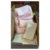 Box of Table Linens Office