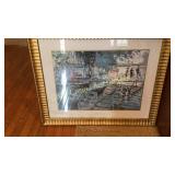 Claude Monet Bathers At La Grenouillere Print 32"