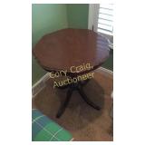 Antique Side Table 28" T