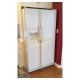 GE Refrigerator 35 1/2" wide 69" Tall 29 1/2 Deep