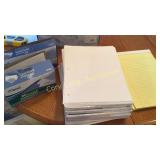Office Supplies Tablets, Envelopes and Paper