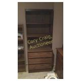 Book Case With Drawers 30" x 18" x 76" & Book