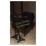 Group of Electronic Equipment and end table