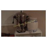 Coffee Maker/Dispenser and water Crock Dispenser,
