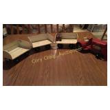 Vintage Metal Tonka Airpot Luggage Hauler.