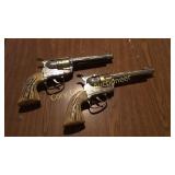 Pair of Vintage Fanner 50 Cap Guns  Basement