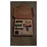 American Flyer Train Set IN THE BASEMENT