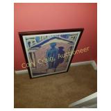 Wall Picture In PINK Room Upstairs