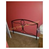 Twin Size Headboard In PINK Room Upstairs