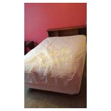 Full Size Bed Headboard MATTRESS AND BOX SPRINGS