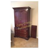 Cherry Wardrobe 41" x  18" x 78"  IN THE MASTER