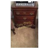 Cherry Night Stand  IN THE MASTER BED ROOM