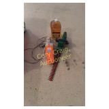 Weed eater Edge Trimmer, Small Vacuum, Torch Fuel