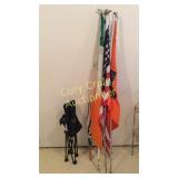 Camping Chair American Flag, Illini Flag, Irish