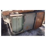 (3) 4 Door File Cabinets