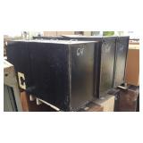 (3) 4 Door File Cabinets