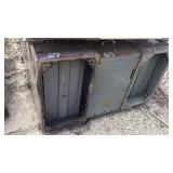 (3) 4 Door File Cabinets