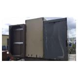 (3) 4 Door File Cabinets