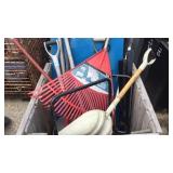 Metal, Long Handle Tools, Wheel Barrel Tires