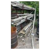 Aluminum Walk Board Access. Excluding Rack