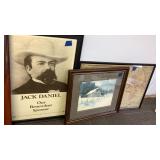 World Map, Winter Bar,Jack Daniel