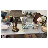 Clear Glass, Table Lamps, Easter Bunny