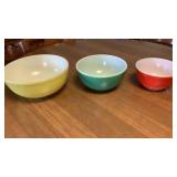 Pyrex Mixing Bowls