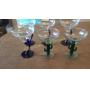 6 Margarita Glasss 2 Catus Base