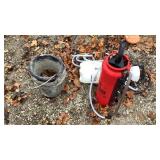Pump and Spray and Buckets