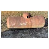 250 Gallon Propane Tank According to the gauge