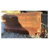 L Shaped Fuel Tank 64" W 29" d