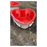 Heart Shape Whirlpool Tub, New