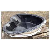 Heart Shape Whirlpool Tub, New